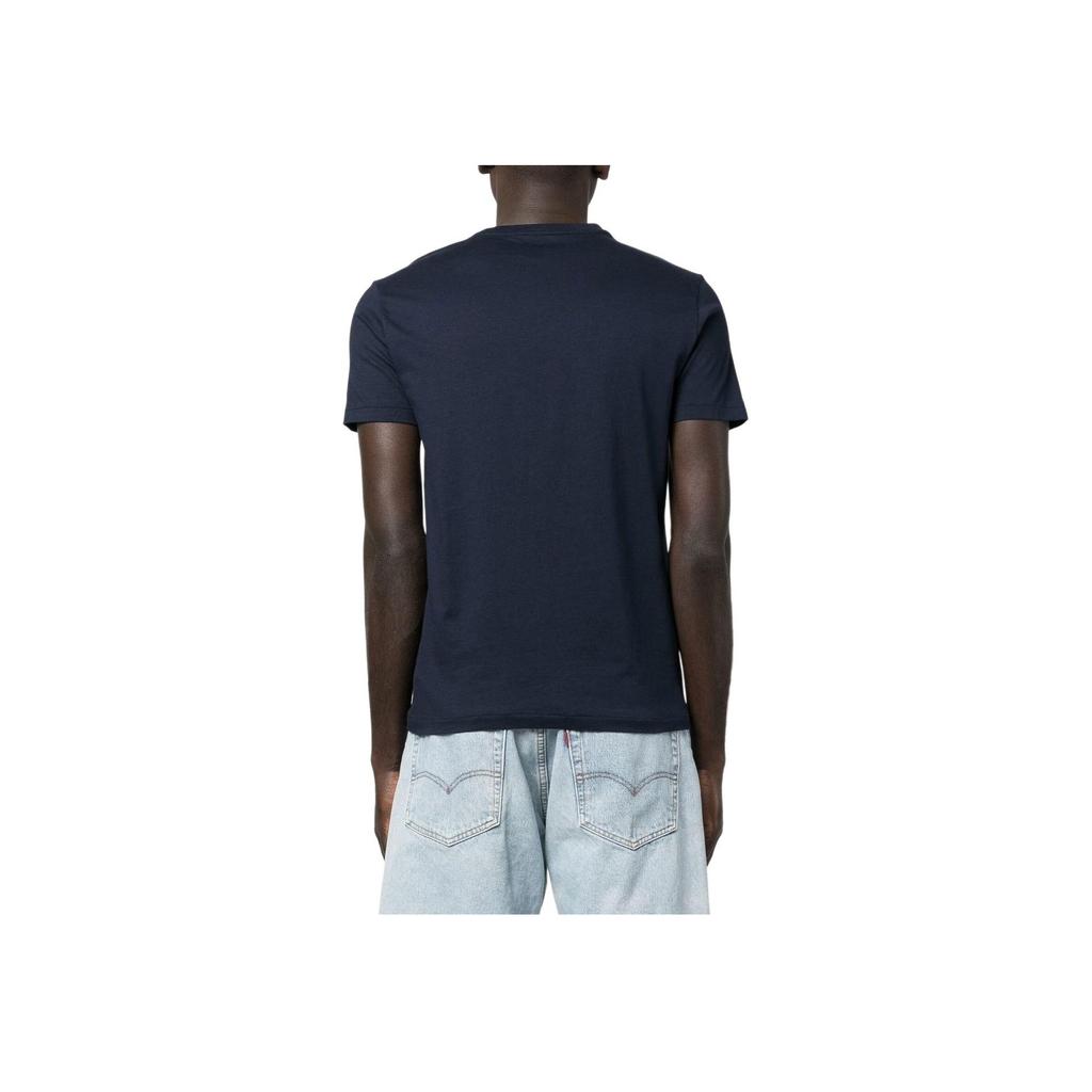 Polo Ralph Lauren T-Shirt Loose Fit Small Pony Embroidered V-Neck Short Sleeve Kids Tops Navy-Blue 323832906009-NAVY
