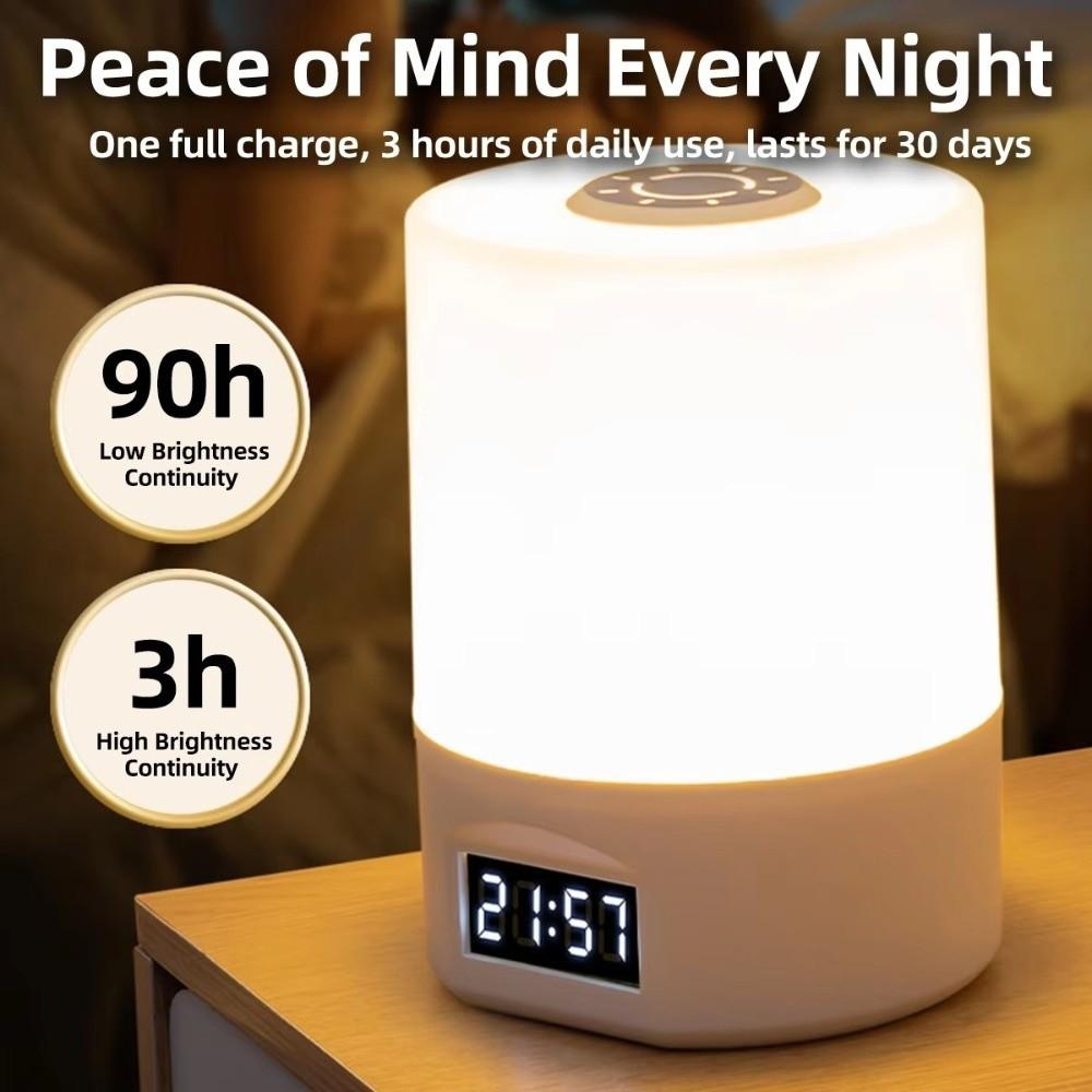 Eye Protection Dimmable LED Desk Lamp Remote Control Touch Control Bedside Lamp USB Charging Three Colors Table Lamp Sleeping