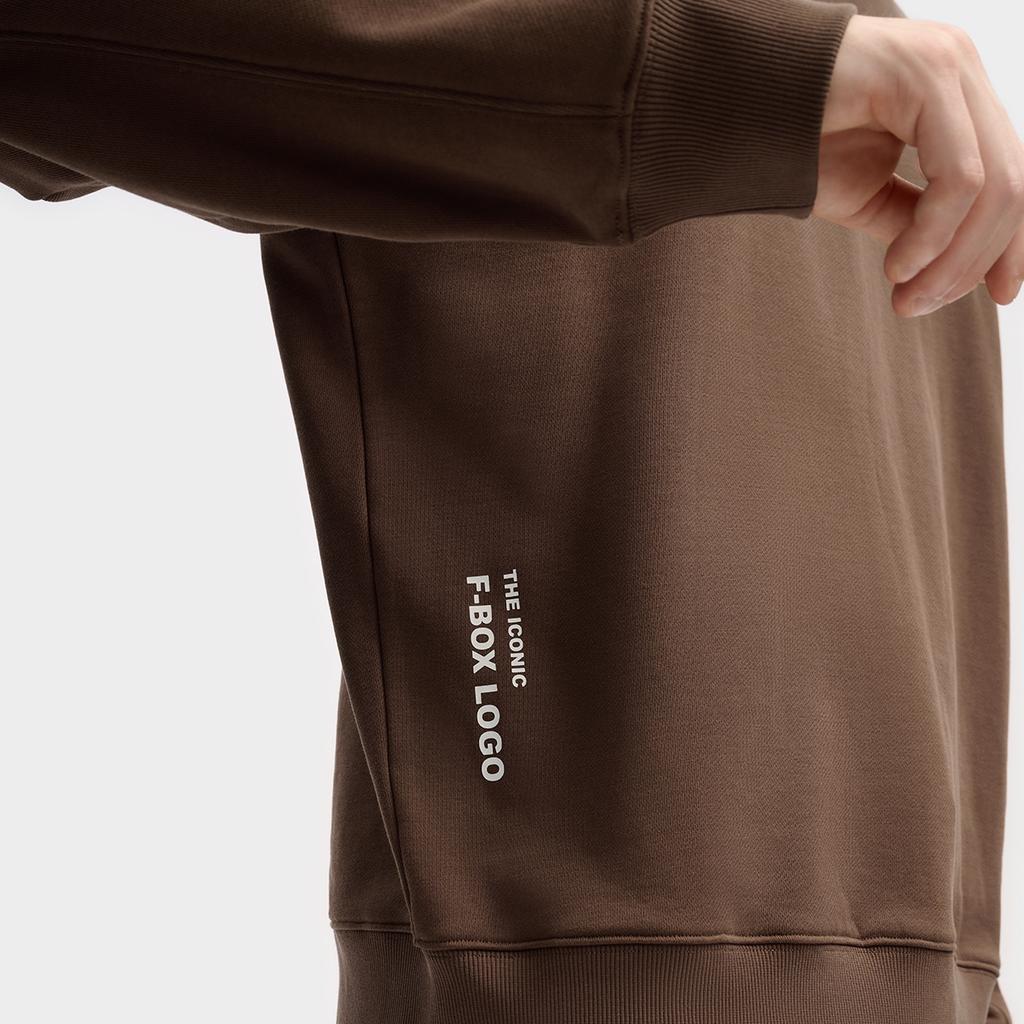 FILA Original Fashion Classic Retro Casual Versatile Loose Comfortable Simple Crew Neck Pullover Sweatshirt Men sweatshirt F11M549202FBN