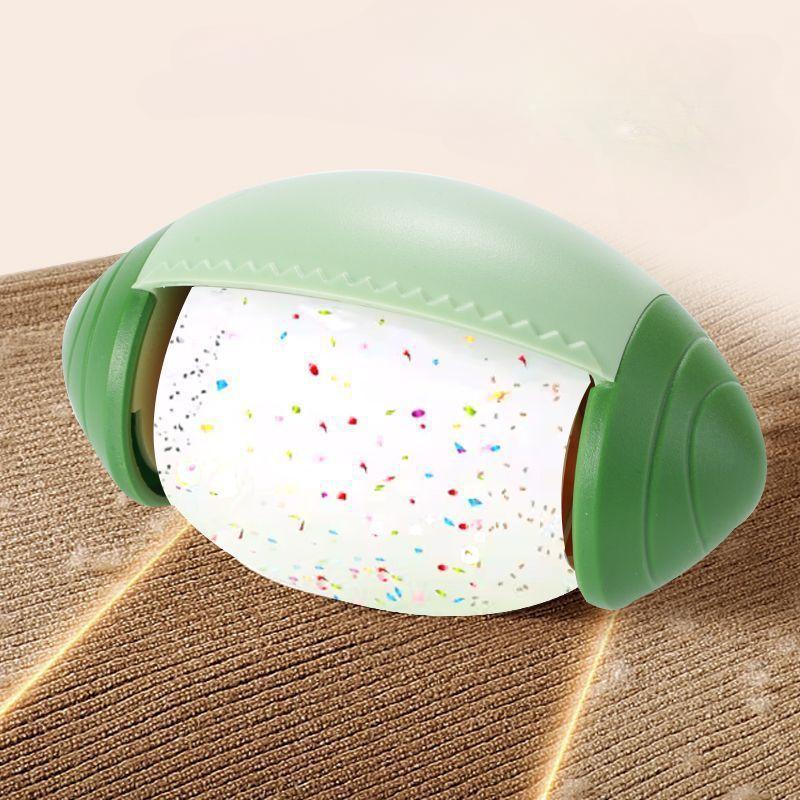 Rolă manuală de înaltă calitate - Dispozitiv de îndepărtare a părului de animale de companie reutilizabil și lavabil cu vibrație puternică, mâner din plastic durabil, fără baterii necesare