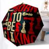 1pc Chess King Automatic Open/Close Umbrella Compact Folding Umbrella, All-Season Portable Umbrella for Women/Men F1124186