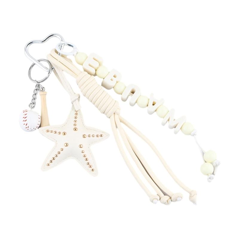 

Car Keychain for Women Girls Cute Keychain Bag Charms Braided Rope Keychain Accessories for Backpacks,Wallets Decors