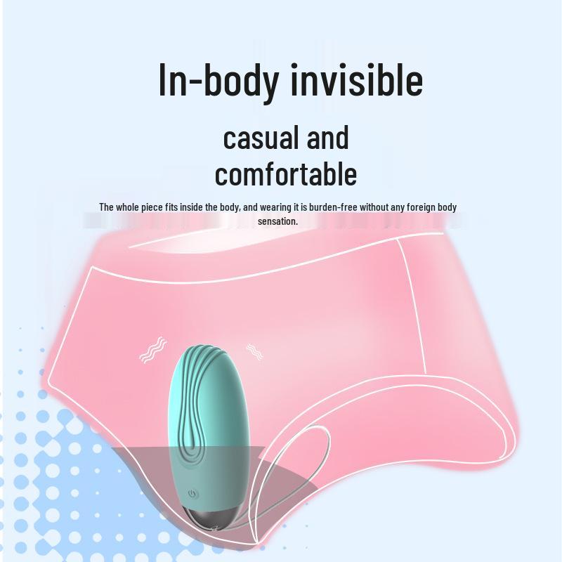 Comele Little Whale Vibrador Remoto Sem Fio Multifrequencial Feminino