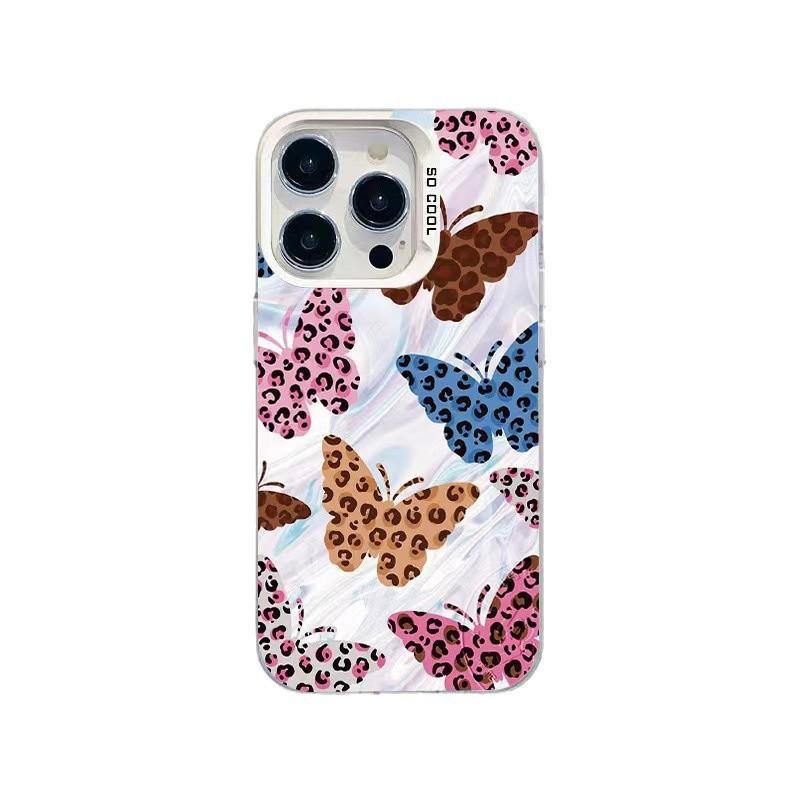 Butterfly Suitable for 14plus Personality 15promax IPhone Case Iphone16 European and American 13 Creative 12