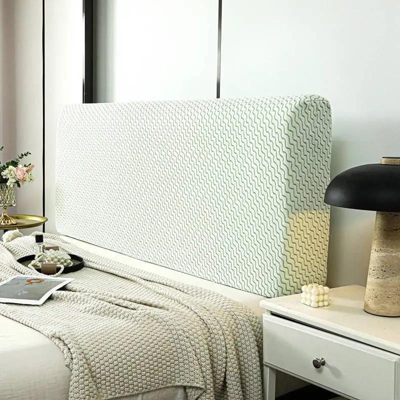 

Cationic water ripple series all-inclusive elastic bedside cover to cover ugly bedside cover household 1.8m светло-зеленый
