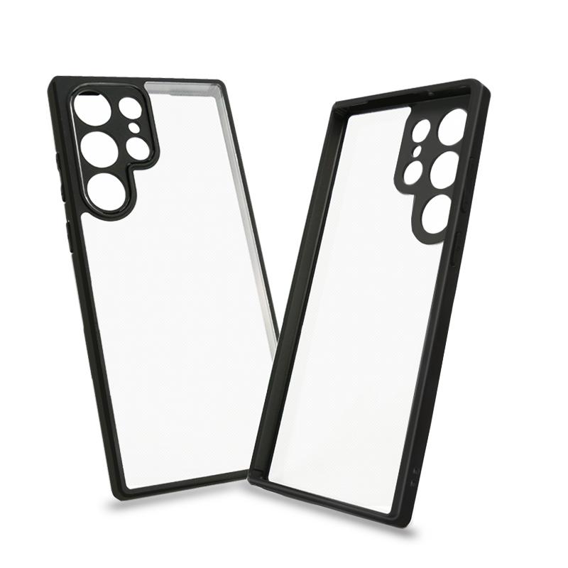 For Samsung Galaxy S24 Ultra Case Samsung S24 Plus Cover TPU Frame PC Bumper Protective Phone Cases For Samsung S24 Ultra S23 FE
