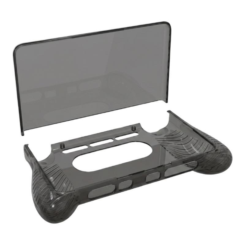 For AYN Thor TPU Protective Case Clear Slim Soft Shell Anti Slip Cover for Flip Handheld Console Gaming Drop Protection Use