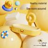 Suction Cup Duck Soap Dish - Cute Cartoon No-Drill Holder, Removable for Easy Use in Bathroom
