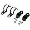 2pcs Signal Light Bracket Aluminum Alloy Black New