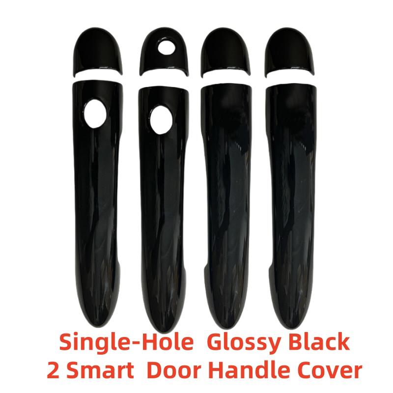 Carbon Car Accessory Door Handle Cover Trim Paste Style 2005 2006 2007 2008 2009 2010 2011 2012 Chrome For Renault Clio MK3