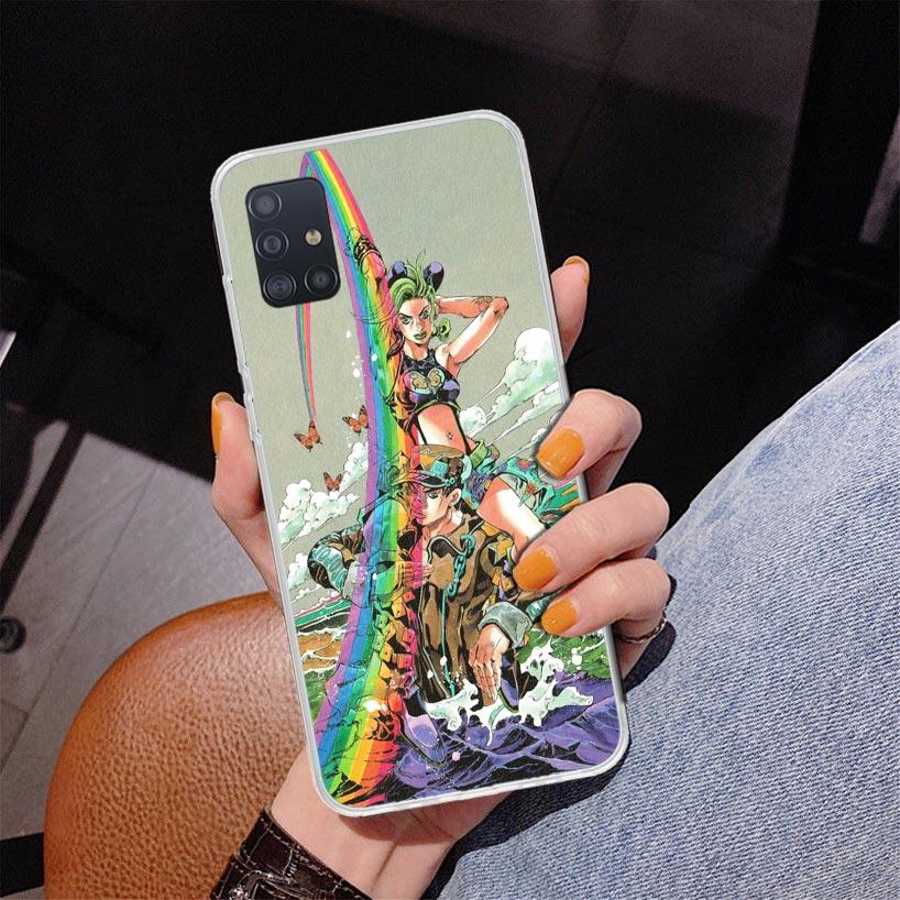 All JoJo's Bizarre Adventure Phone Case For Samsung Galaxy A52 A32 A22 A12 A51 A31 A50S A30S A20S A10S Note 20 Ultra 10 Plus S10