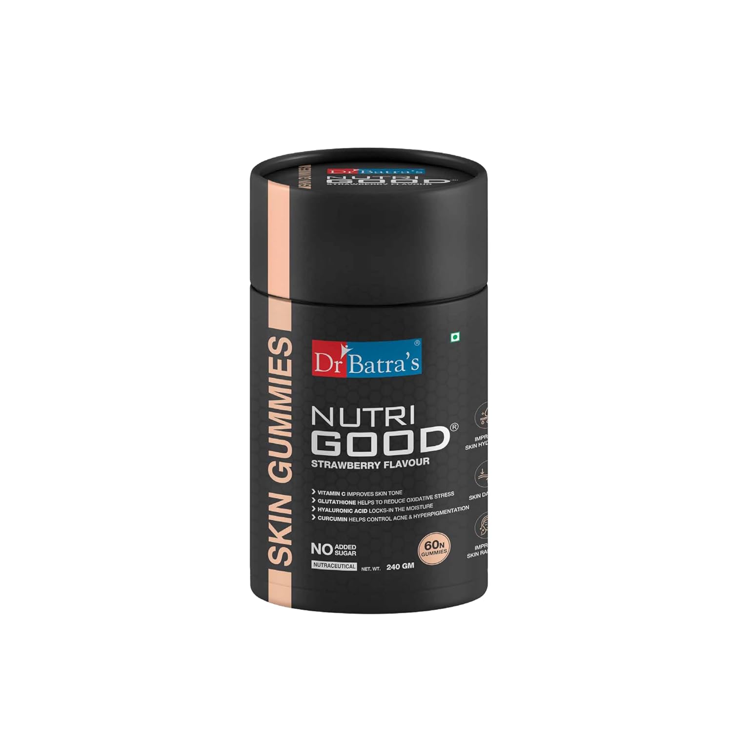 

Dr Batra s Nutrigood Skin 60N Gummies For Youthful Glow Daily Beauty Supplement Pack Of 1 For Men Women Support Routine