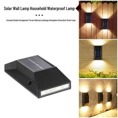 Waterproof Solar Wall Lamp for Outdoor Terrace, Garden, and Balcony Decor