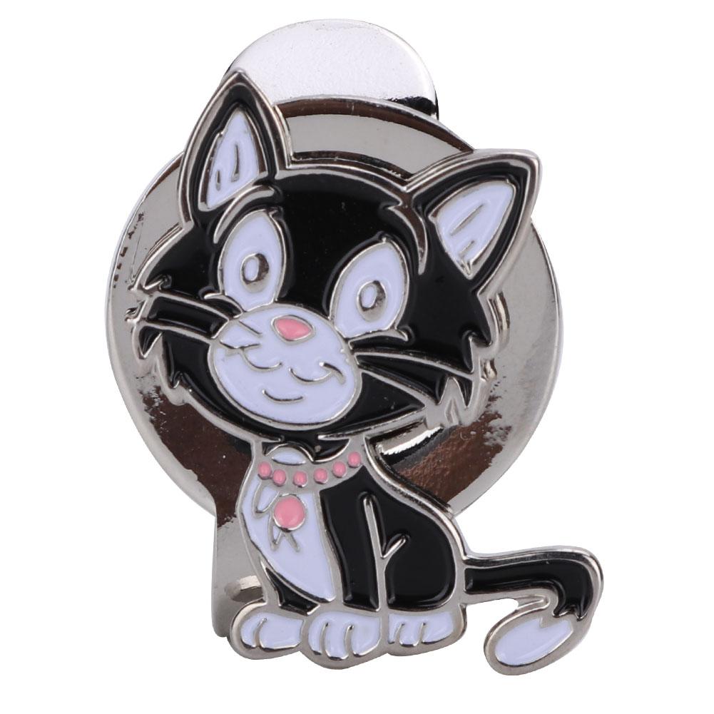 Metal Magnetic Golf Cap Hat Visor Clip Ball Marker Accessory Multiple Patterns