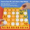 Two-Player Table Tennis Gobang Dual Color Balls Fun Party Game  For Two-Player Battles