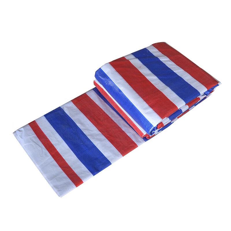 Multi-Color Striped Waterproof Tarpaulin