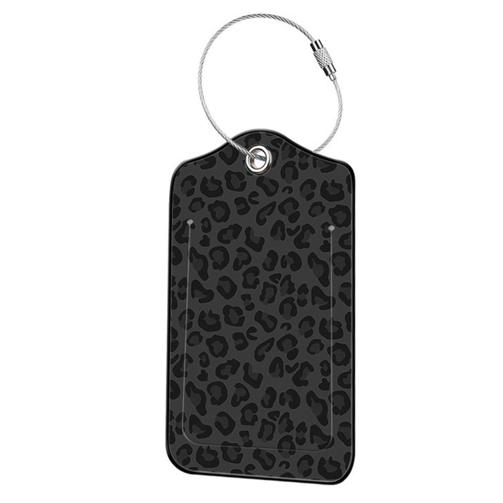 

New Letter Style Luggage Tag Soft Backpack Accessories Luggage Label Straps Travel Accessories PVC Baggage Boarding Label