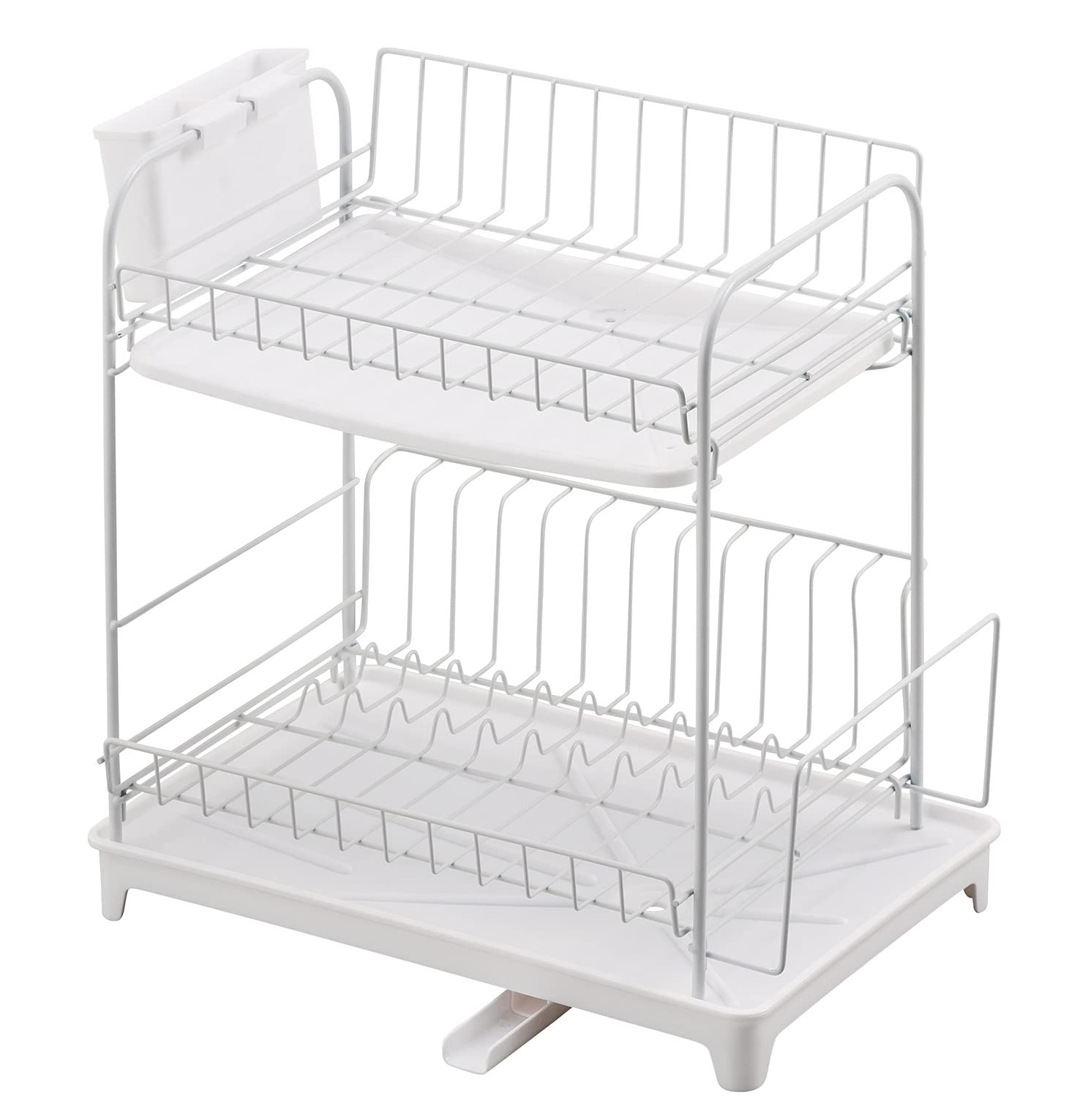 

Takeda Corporation drainer White x 28 x 33 cm Dish drainer basket 2 tiers [Dish drainer/dish rack] 36.5 MKB-2WH белый