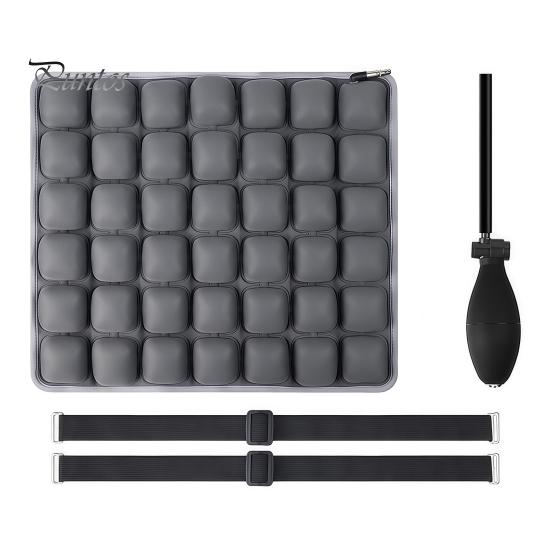 Hip Support Cushion Inflatable Air for Office Chair Portable TPU Seat Pad with Built-in Pump Foldable Travel Camping