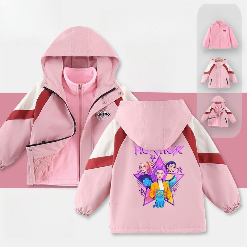 K-pop stila 3-in-1 noņemama bērnu dūnu