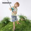 MOMOCO Boys' Trendy Casual Short Sleeve T-Shirt