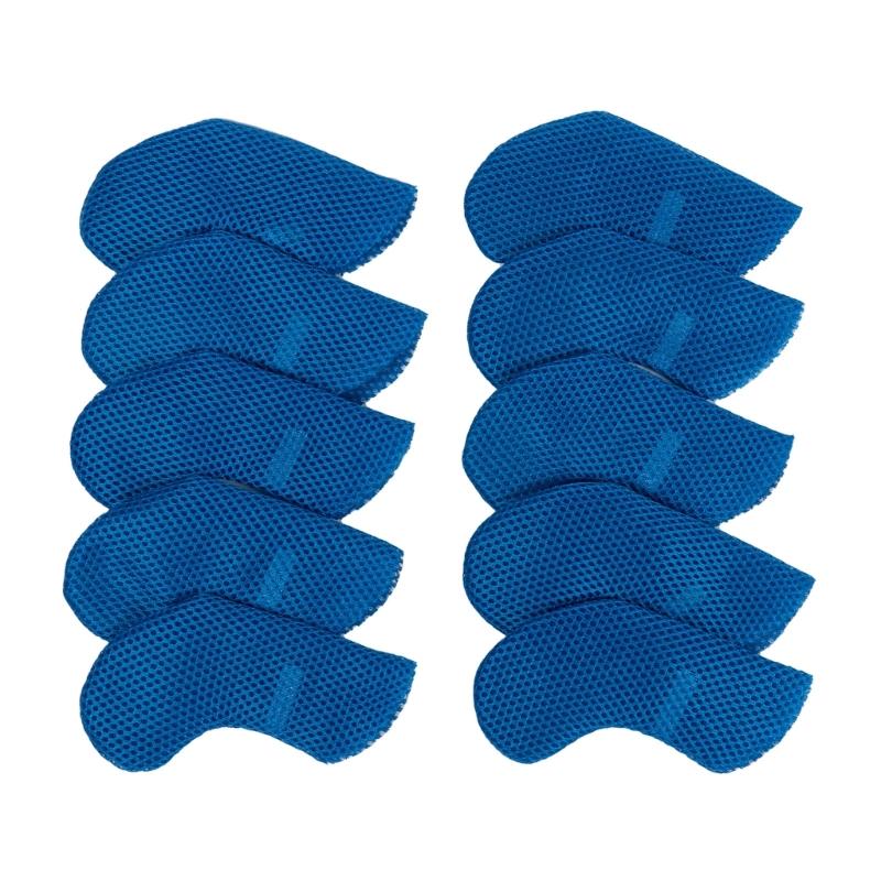 10pack Elastic Golf Club Head Covers Protective Sleeves with Dustproof for Drivers Soft Inner Lining