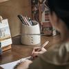 Ceramic Utensil Holder: Knife, Fork, Spoon, Chopsticks, Pen Organizer for Kitchen.