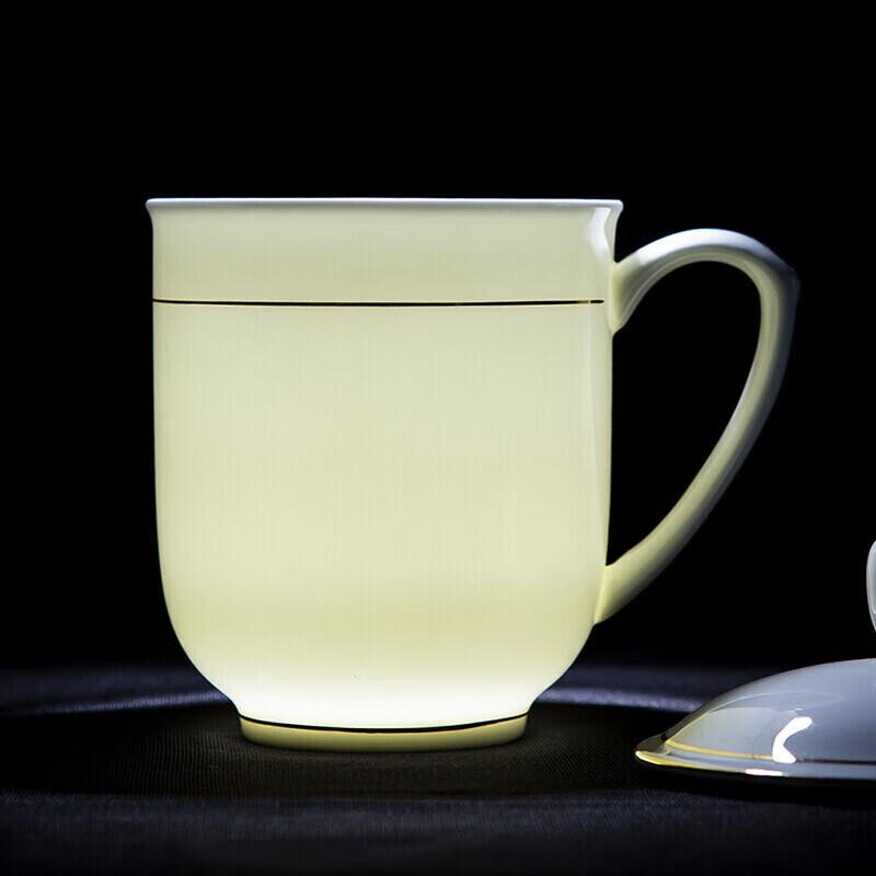 Tao Xiang Hui Jingdezhen Ceramic Office Teacup Set (10-piece)