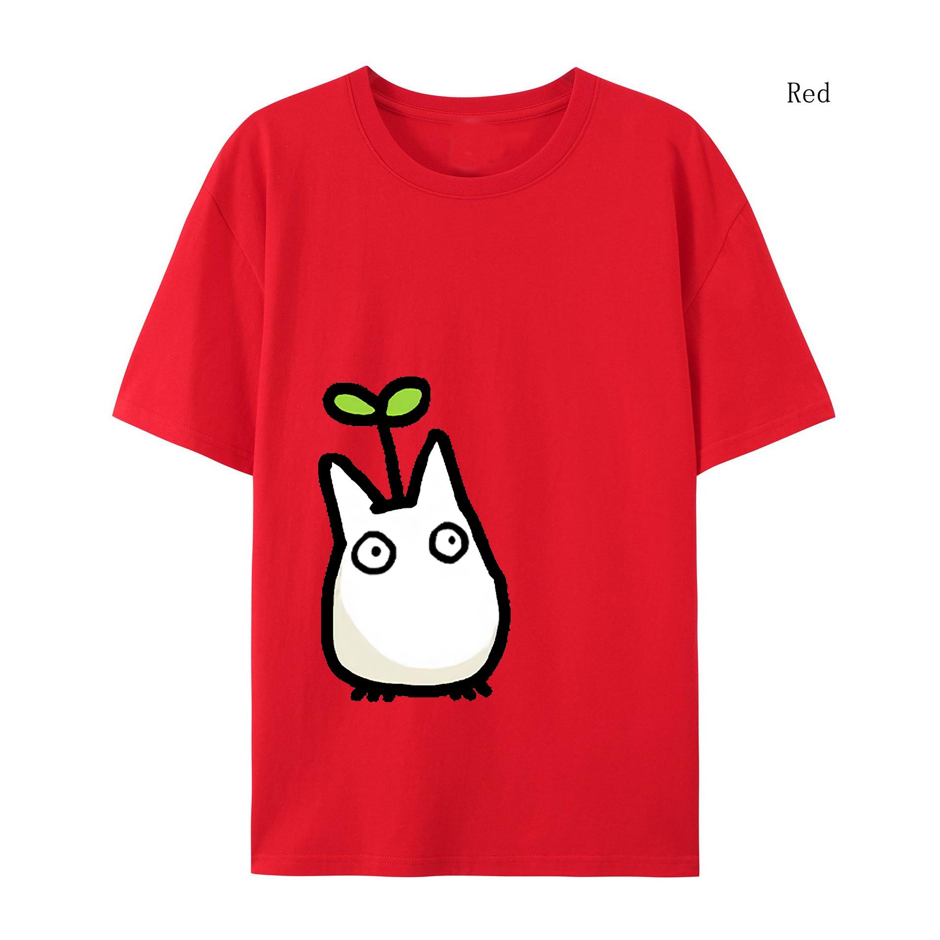 

Женская футболка Футболка Studio Ghibli Футболка Тоторо Футболка Осень-Зима Японская футболка Аниме Принт Мужская футболка 3XL