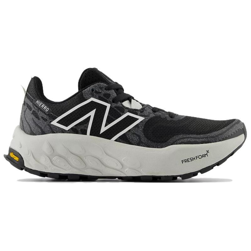 New Balance Women's Fresh Foam X Hierro V8 'Black Grey Matter' Women's Sneakers WTHIERK8