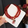 Natural Agate Bracelet Female Pony Pendant Non-fading Bracelet Jewelryfashion Women Daily Jewelry Gift