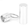 Aluminum Alloy Pill Box Waterproof Keychain Pill Holder Organizer for Outdoor Travels