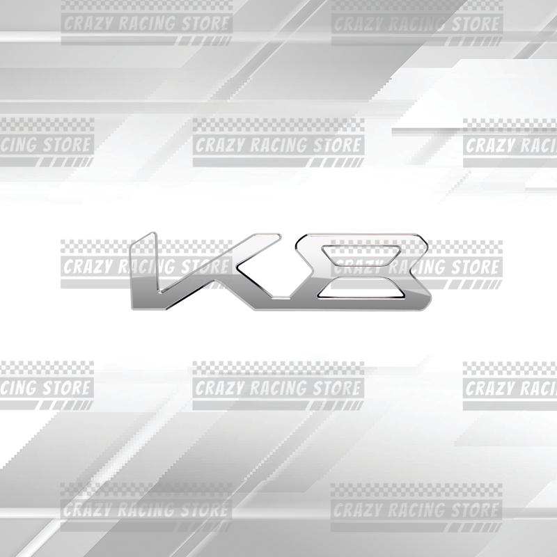 

1Pc Car Badges For K8 K5 K3 Sportage Forte Cerato RIO Rear Trunk Emblem Metal 3D Stickers Body Decals Lettering Decor Styling