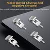 10Pcs 18650 Battery Holder Storage Solder-free Lithium Battery Storage Box Power Bank Case DIY Splicable Battery Slot