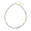 Freshwater Pearl Mixed Color Natural Stone Bracelet Summer Dopamine Necklace Temperament Shoushan Stone Agate Collarbone Chain
