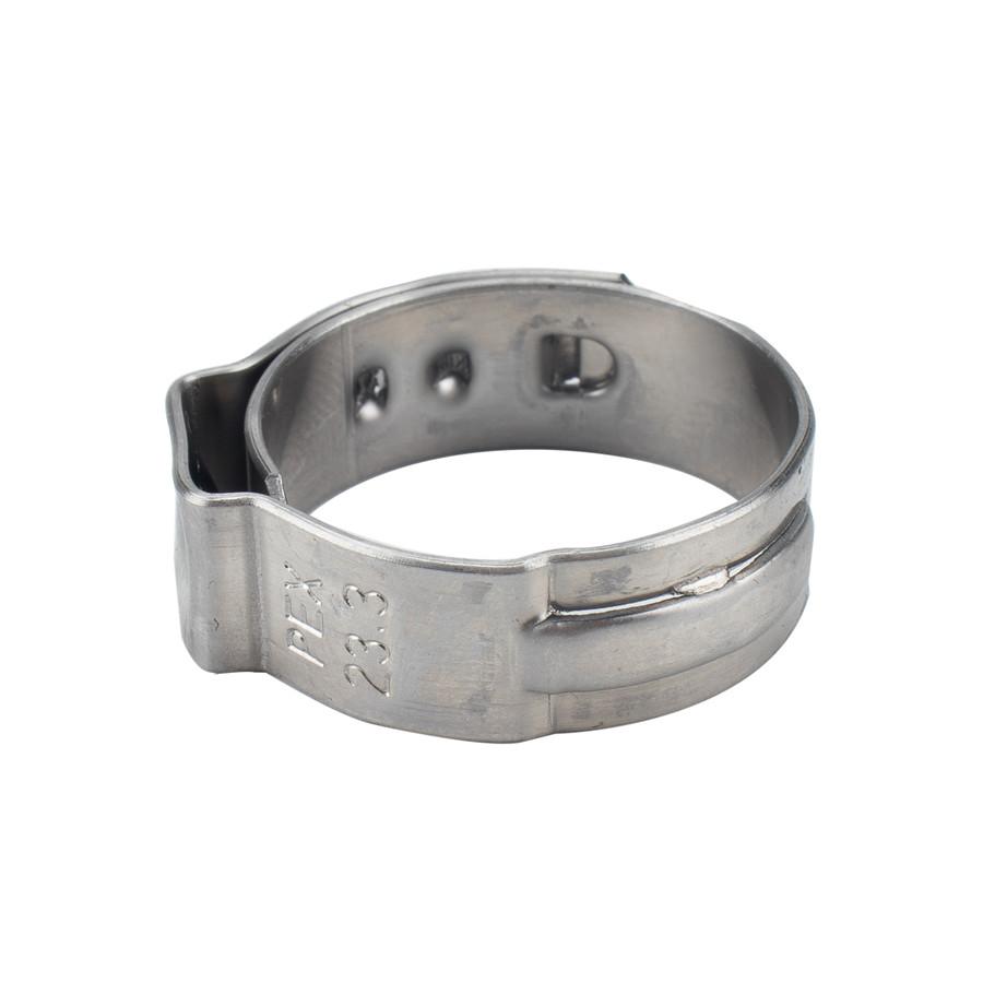 42PCS Single Ear Stainless Steel Car Hydraulic Hose Clamps O-Clips Pipe Fuel Air Pipe Clamp with Pliers Tool