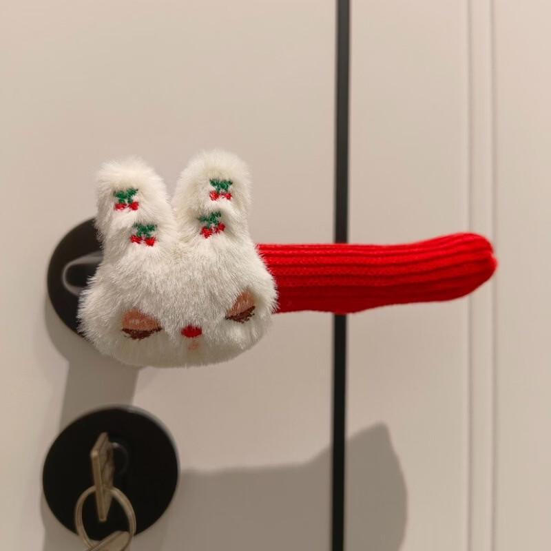 Защитные накладки на дверные ручки  Кролик  к Празднику Весны