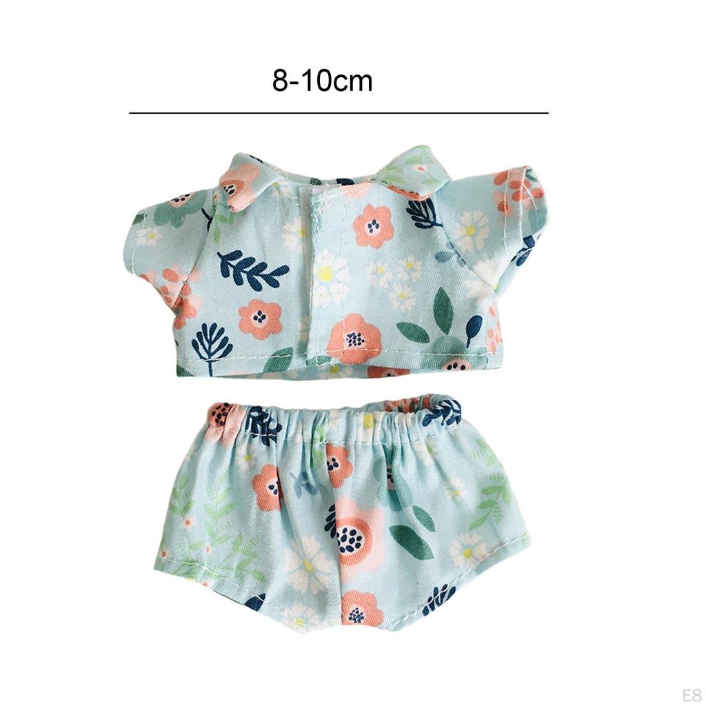 Doll Attire Set for 15cm Dolls - Chic Dress Collection