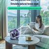 Compact USB Rechargeable Silent Desk Fan for Home or Office