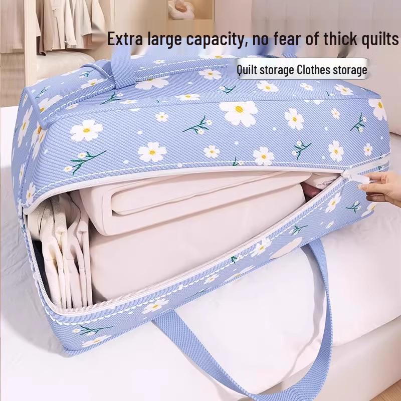 Large Capacity Waterproof Storage Bags for Clothes and Quilts - Moisture-Proof Student Luggage Organizers