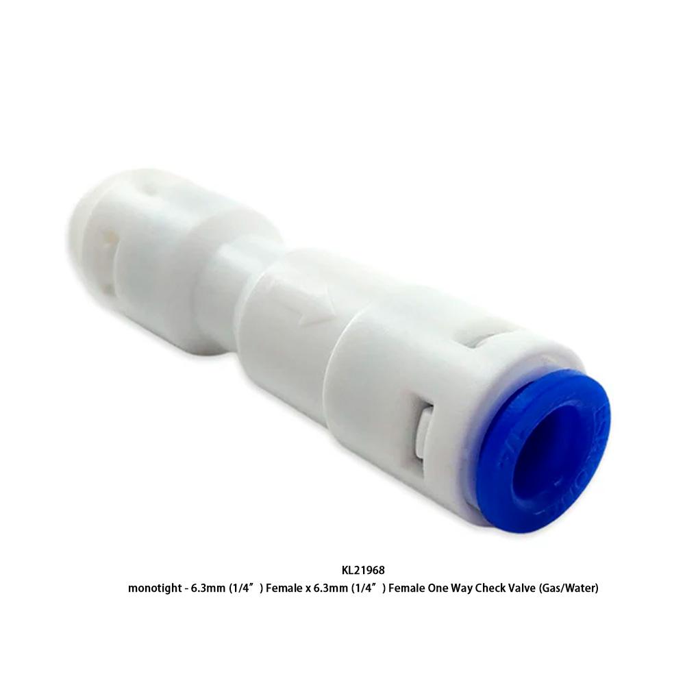 Kegland 6.35/8/9.5mm X 6.35/8/9.5mm Female Valve Quick Connector Tube Fitting Beer Accessories Home Brewing