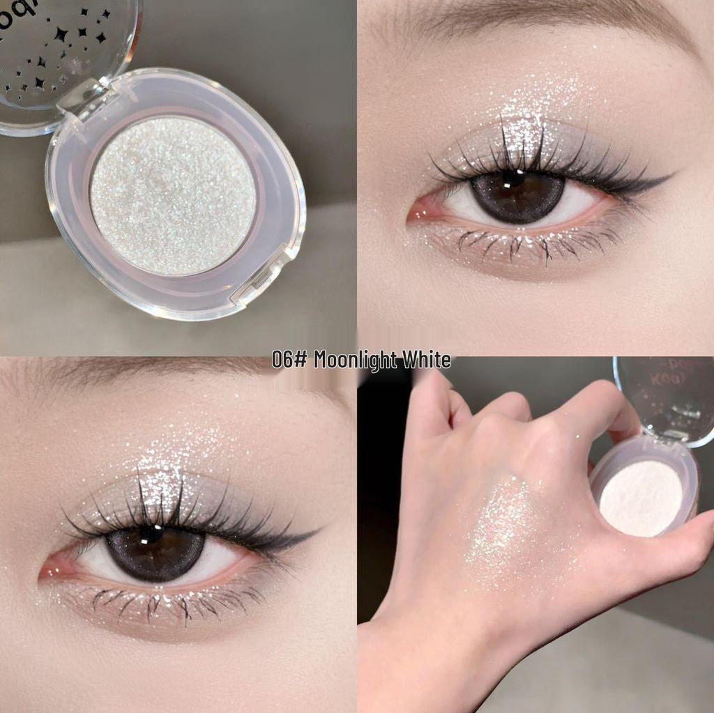 KodyboLL Lively Shimmer Eyeshadow Palette: Pearlescent Sparkle & Brightening Highlight