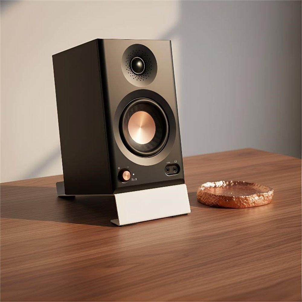 1Pcs Anti Vibration Feet Bookshelf Speaker Stand for Speakers Under 4.5inches 6.5inches