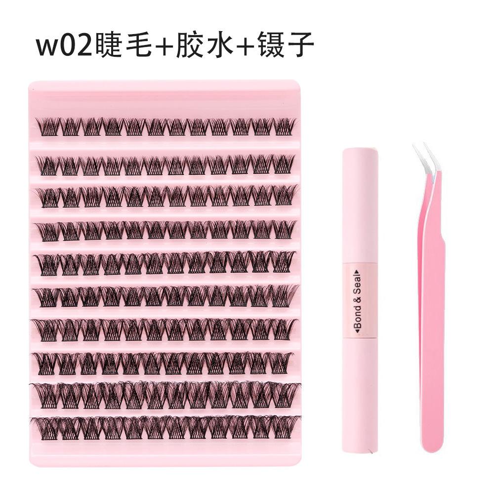 Diy Natural Curl Grafting Thick False Eyelashes Extension