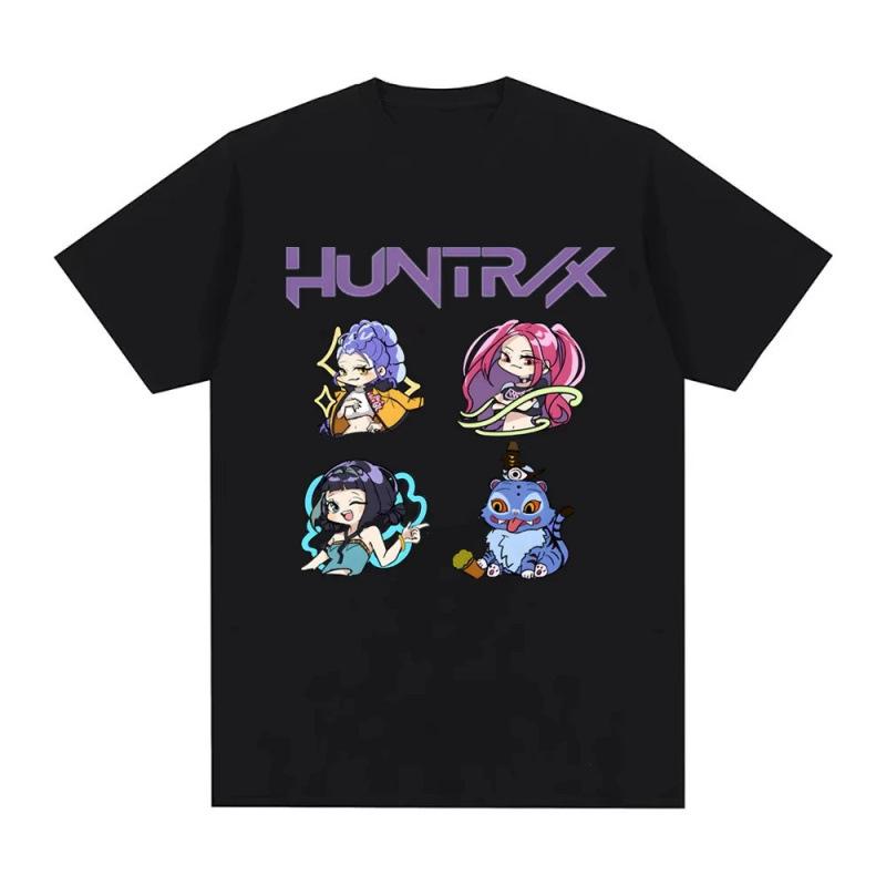 Fashion Women T-Shirt K Pop Demon HuntersT Shirt Graphic Printing Hip S
