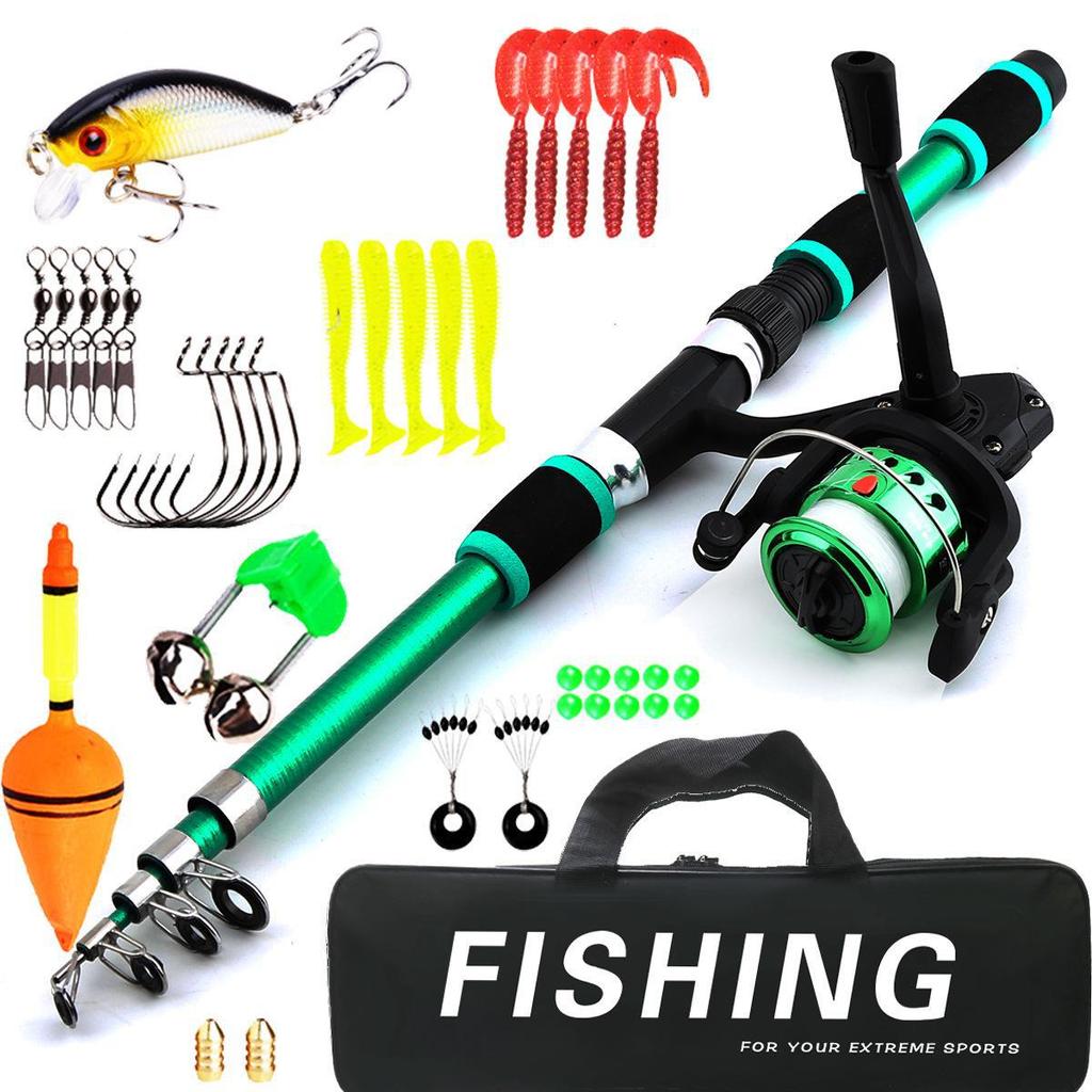 1.8m Children's Fishing Rod Set: Ultra Short Rod and Reel, Hot Cross-border Deal