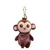 Scented Fuzzy Monkey Plush Toy Doll with Pendant for Bags