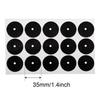 Plastic Billiard Table Spot Stickers 30 Pieces Round Black Dots for Cue Ball Positioning in Pool Room