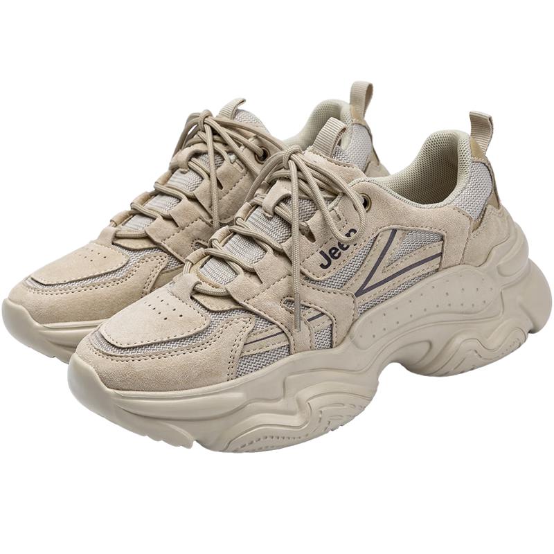 JEEP Women s Lightweight Chunky Platform Outdoor Sneakers 37