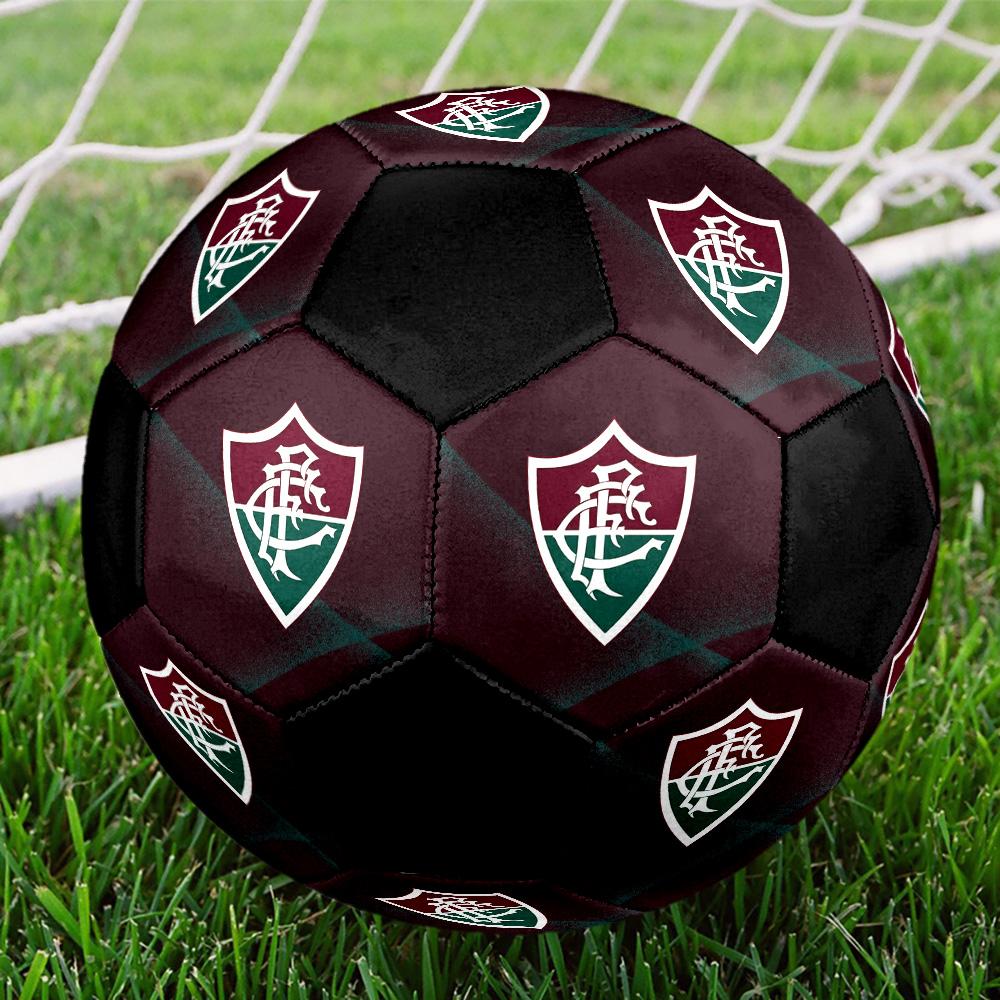 Fluminense FC Soccer Ball Colorful All Ages Machine Stitched PVC Competition Ready Durable High-Bounce.SIZE5